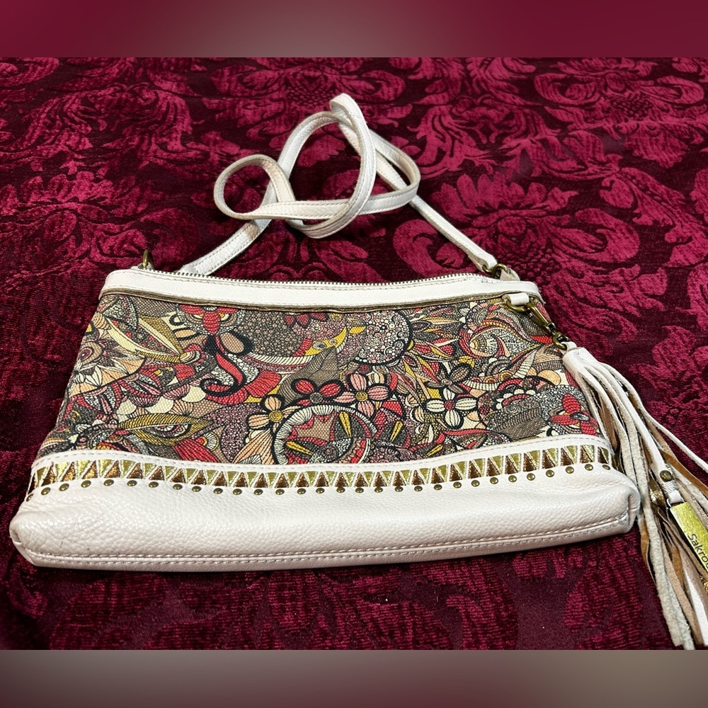 Sak Roots Leather Y2K Crossbody